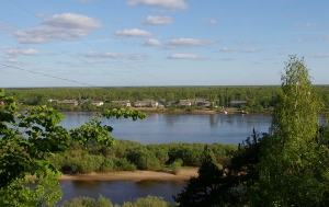 Поселок Затон в водном плену