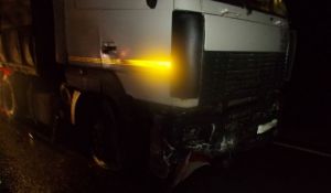 "Десятка" столкнулась с МАЗом