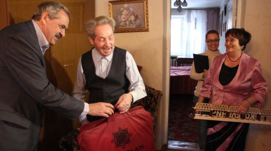 Чествовали героя +ВИДЕО