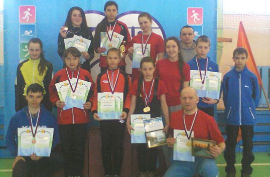 Котельничские полиатлонисты блестяще выступили на областных соревнованиях