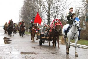 Конный парад в п.Юбилейный