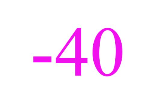 В Котельниче -40