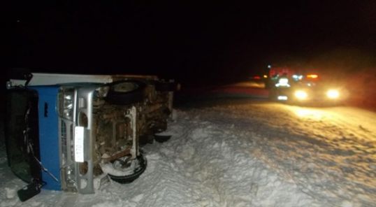 Авто в кювете