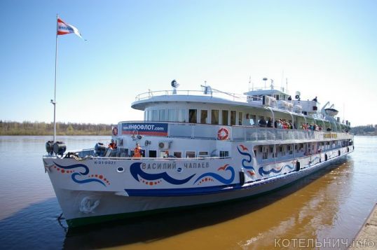 &laquo;Василий Чапаев&raquo; сделает в Котельниче две остановки