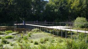 Сцена и мостик