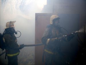 Пожар в Искре