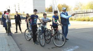 "Велотриада" прокатилась по Котельничу