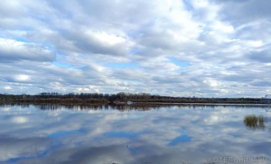 Началось падение уровня воды в Вятке около Котельнича