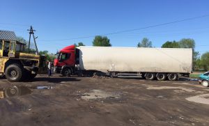 В городе снова фуры устраивают беспредел