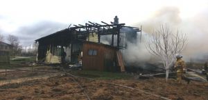 Пожар в Пузыренках