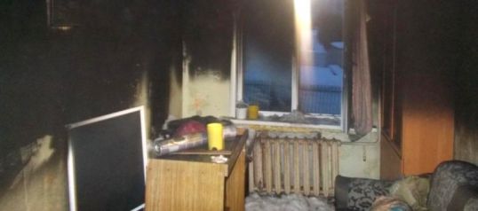 Пожар в Боровке