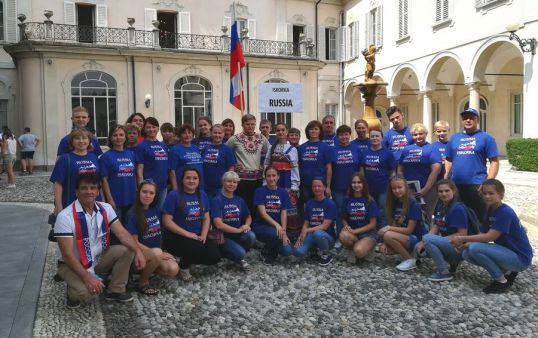 &laquo;Искорка&raquo; выступила в Италии