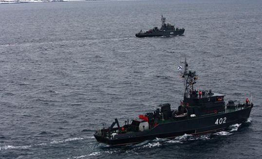 Тральщик &laquo;Котельнич&raquo; участвует в учениях