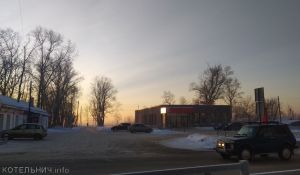 Морозное утро. В Котельниче -28