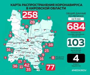 Количество заболевших коронавирусом в Котельниче и районе еще увеличилось