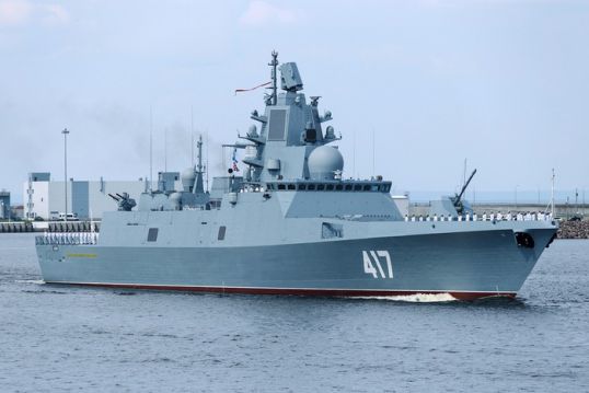 &laquo;Котельнич&raquo; вывел в Баренцево море новейший фрегат