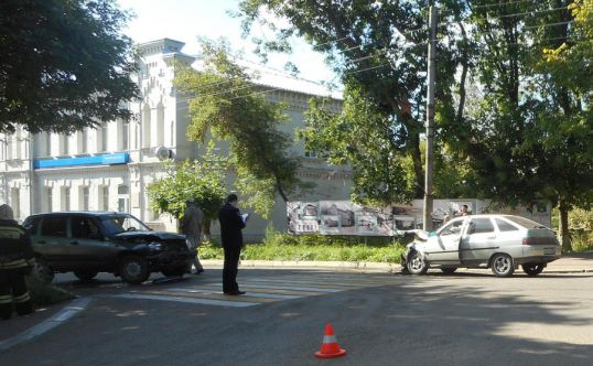 ДТП. Оба водителя в больнице.