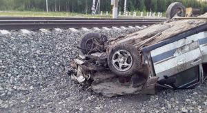 В Ежихе &quot;ВАЗ&quot; столкнулся с пассажирским поездом