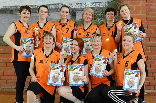 В Котельниче состоялись соревнования по баскетболу среди женских команд