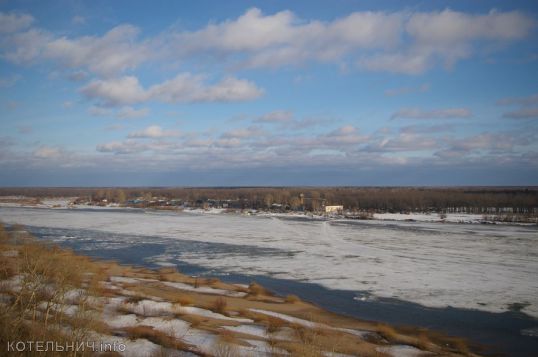 Вятка вскрылась